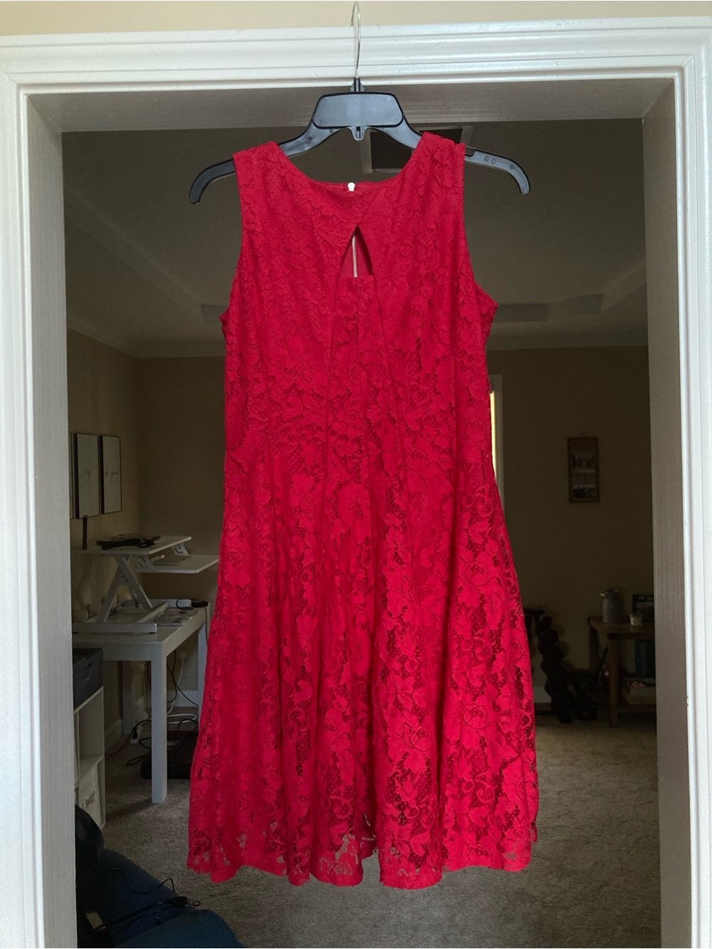 Red Lace Dress